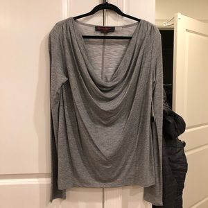 NEW Alice & Olivia Long sleeve jersey top sz S/P